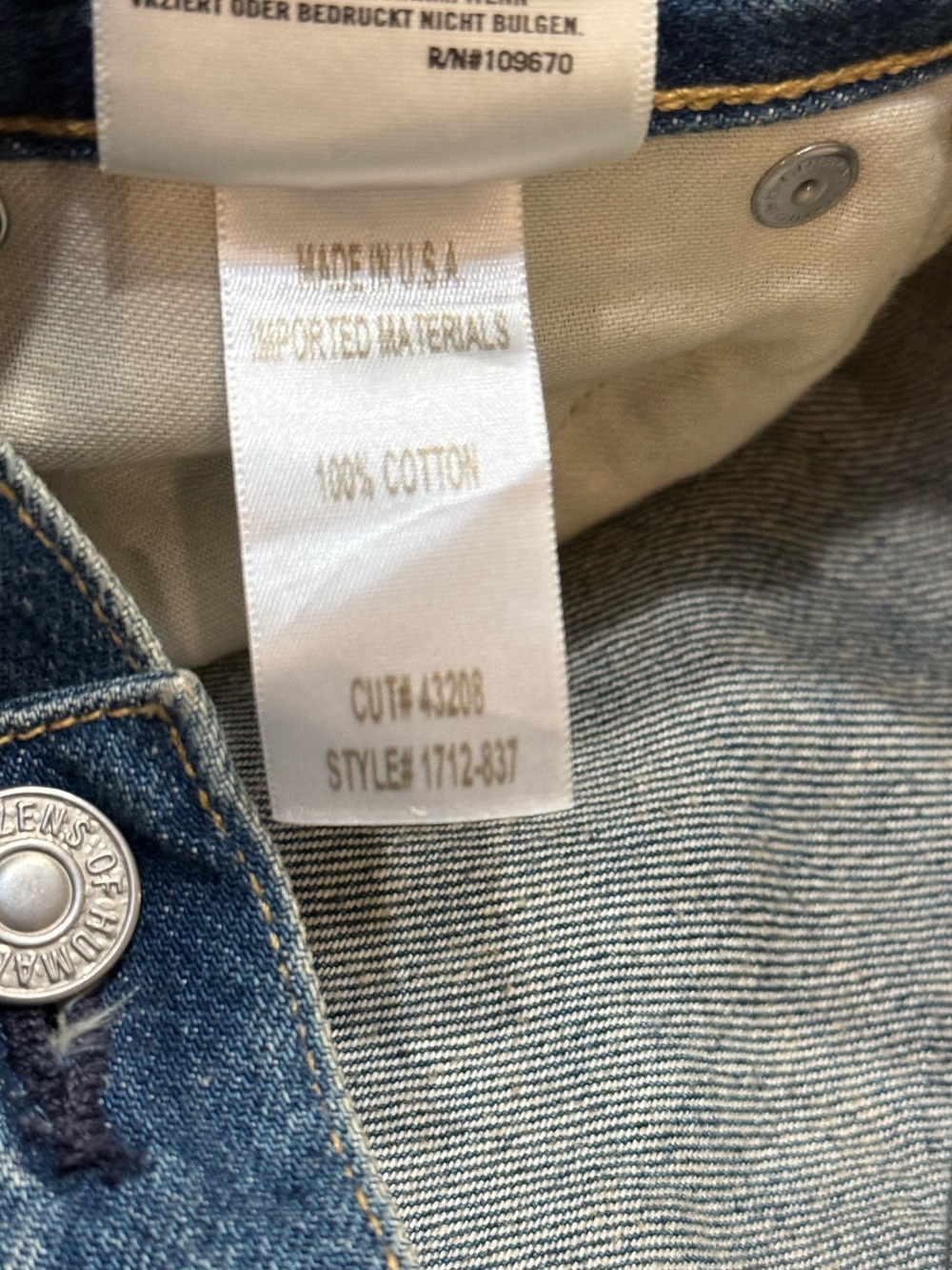 Citizens of Humanity Premium Vintage Denim Jeans – Size 30 – NWOT

Elevate your - Picture 5 of 10